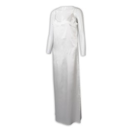 FA358 sample custom long dress design condole belt dress garment factory FA358 sample custom long dress design condole belt dress garment factory